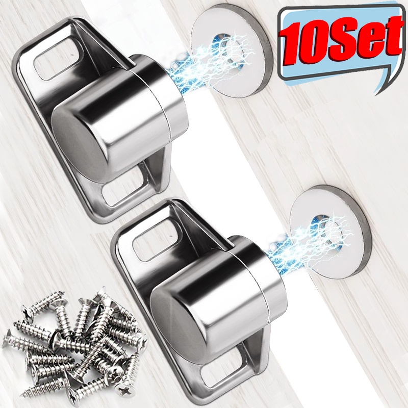 Kitchen Gadgets Cabinet - 1-10 مجموعات من مغناطيسات أبواب الخزائن