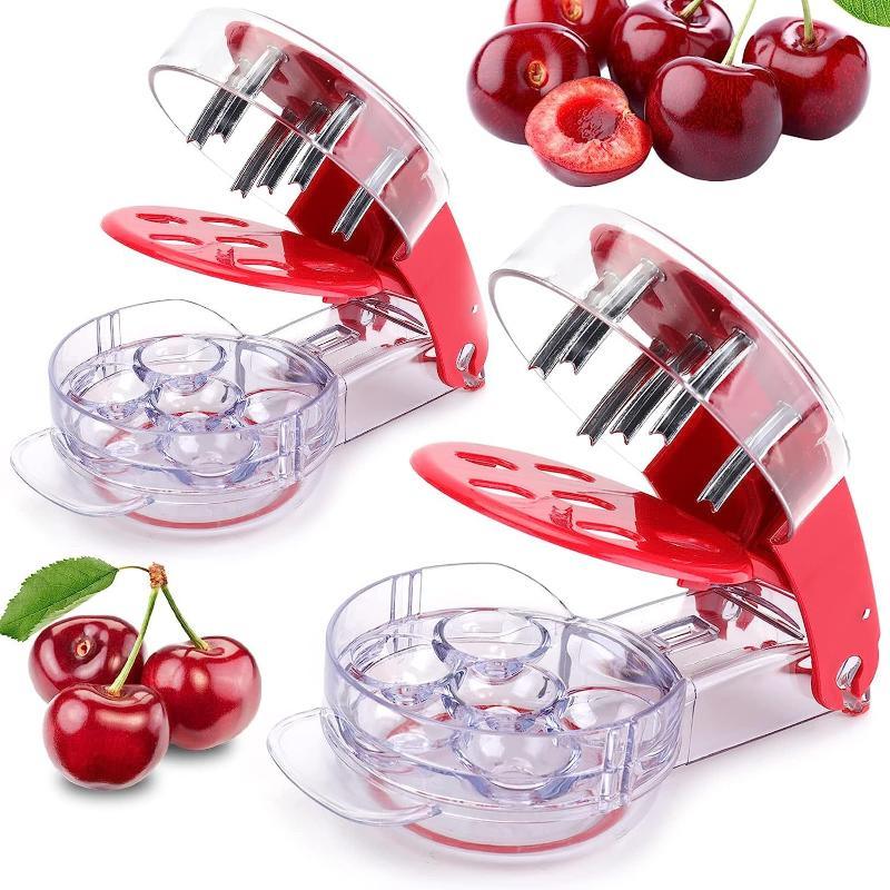 Cherry Pitter Tool - أداة إزالة نوى الكرز بـ 6