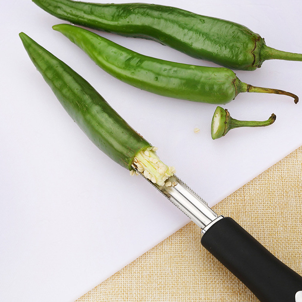 Cherry Pitter Tool - قطعتان من أداة إزالة بذور الفلفل