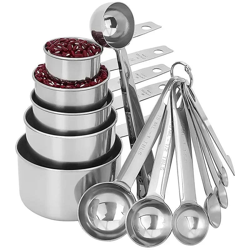 Kitchen Gadgets Under $10 - 8/10/11 قطعة الفولاذ المقاوم للصدأ قياس