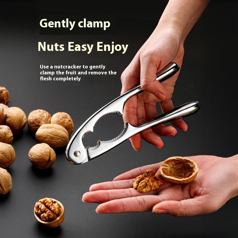 Quality Kitchen Gadgets - الفولاذ المقاوم للصدأ دليل الجوز المفرقع