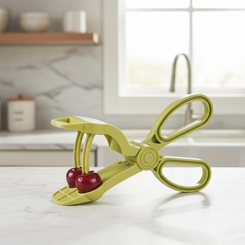 Cherry Pitter Tool - أداة إزالة بذور الكرز بمقبض مريح،