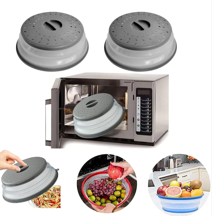 Kitchen Gadgets Useful - أغطية واقية من رذاذ الميكروويف، غطاء