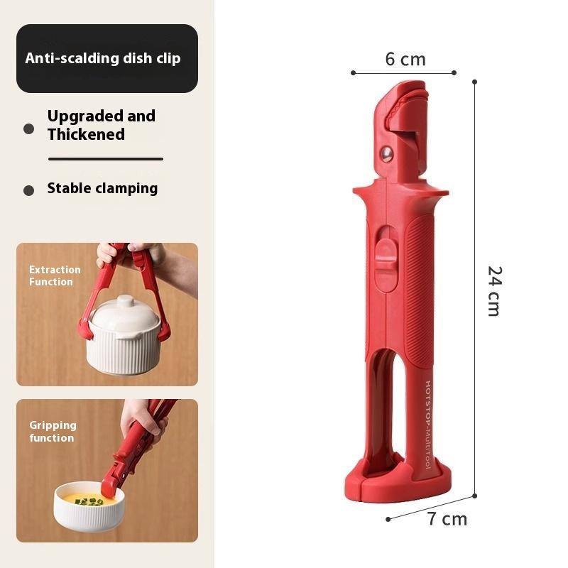 Kitchen Gadgets Holder - مكافحة تحرق كليب سيليكون المطبخ مكافحة