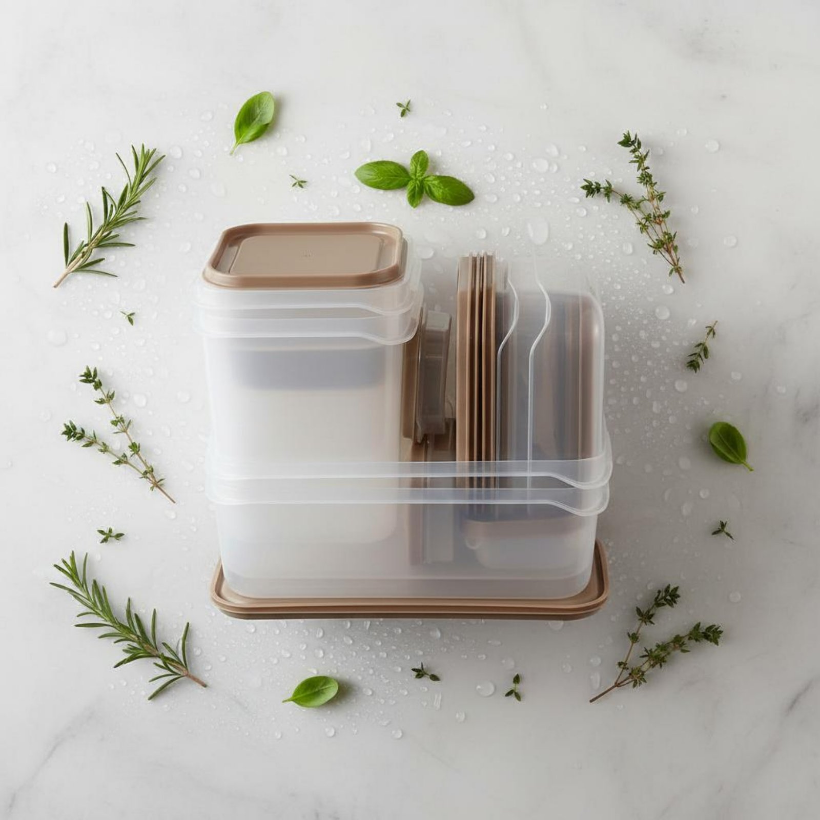 مجموعة من 17 قطعة لتخزين الطعا - مراجعة Food Storage Containers وسعره