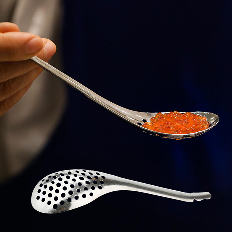 56 فتحة ملعقة الكافيار أدوات ا - مراجعة Kitchen Gadgets Useful وسعره
