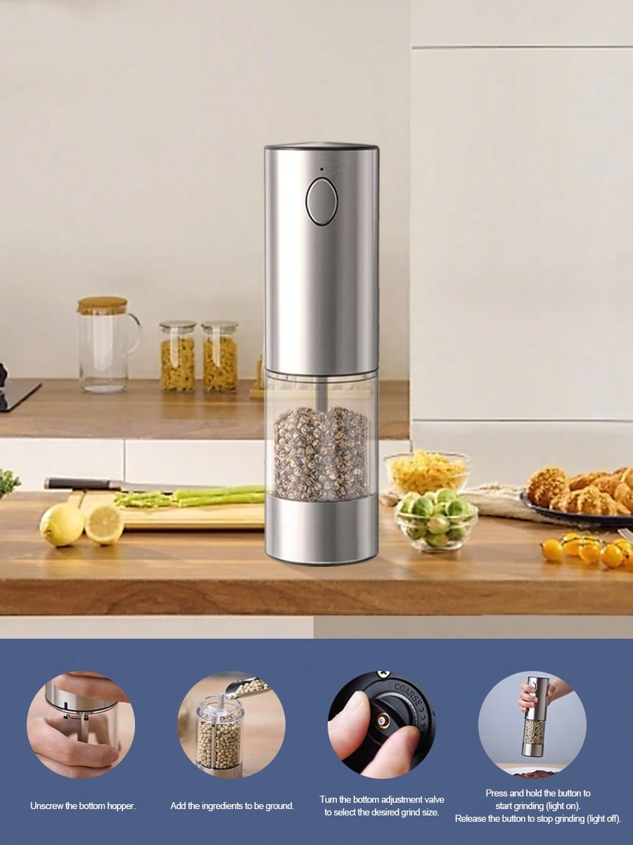 مجموعة مطحنة ملح وفلفل كهربائي - مراجعة Kitchen Gadgets Gift Ideas وسعره