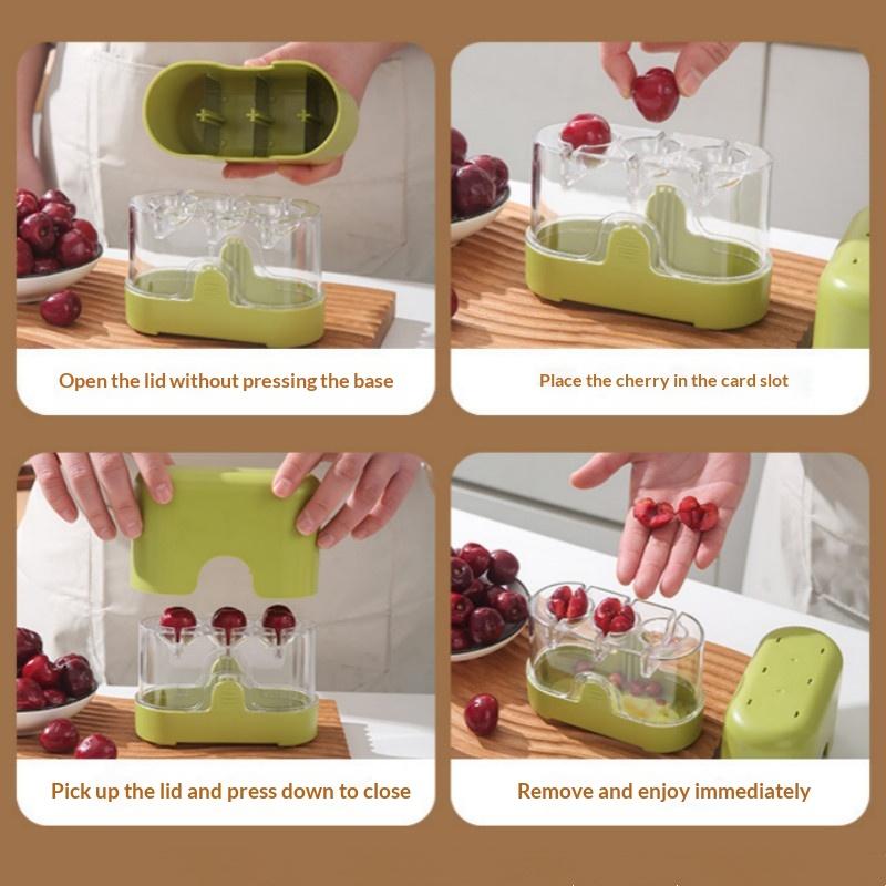 أداة إزالة نوى الكرز والزيتون  - مراجعة Cherry Pitter Tool وسعره