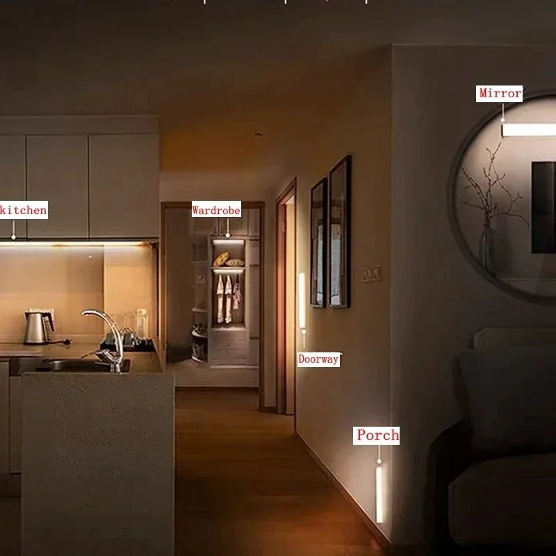 LED ضوء محمول USB قابلة للشحن  - مراجعة Kitchen Gadgets Cabinet وسعره