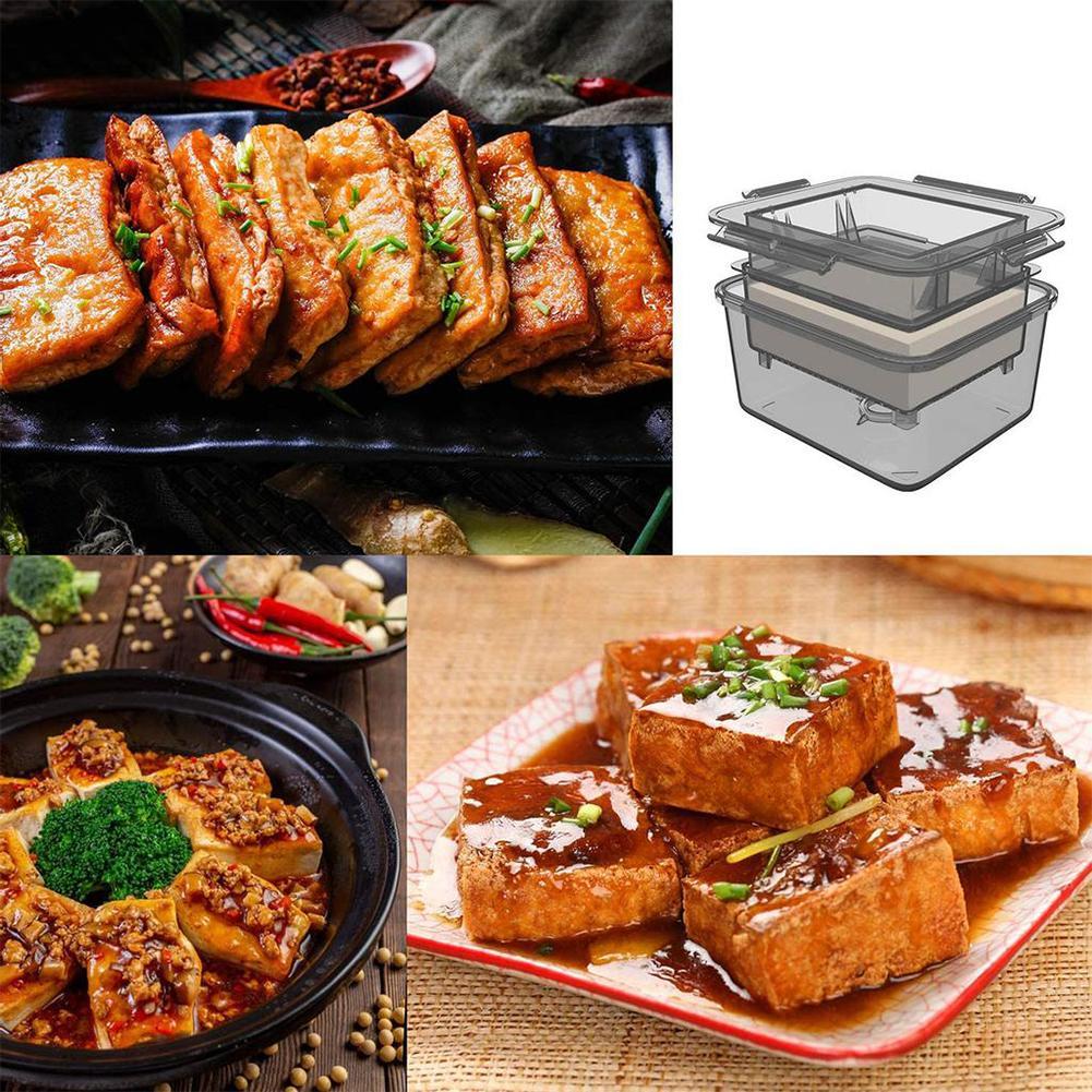 التوفو الصحافة الضغط قالب آمن  - مراجعة Kitchen Gadgets Built In وسعره