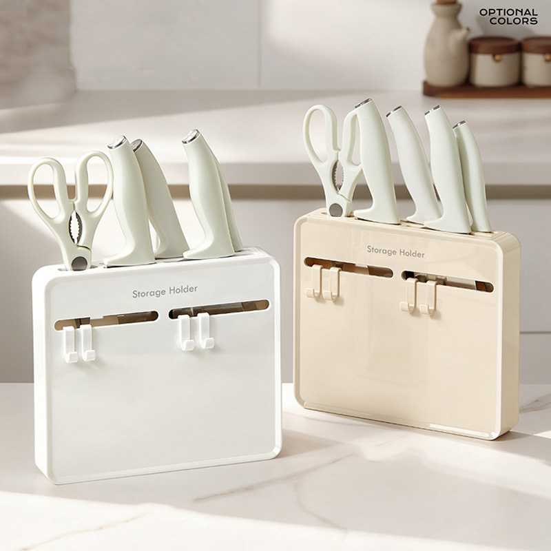 حامل سكاكين المطبخ بدون مثقاب، - مراجعة Kitchen Gadgets Cabinet وسعره