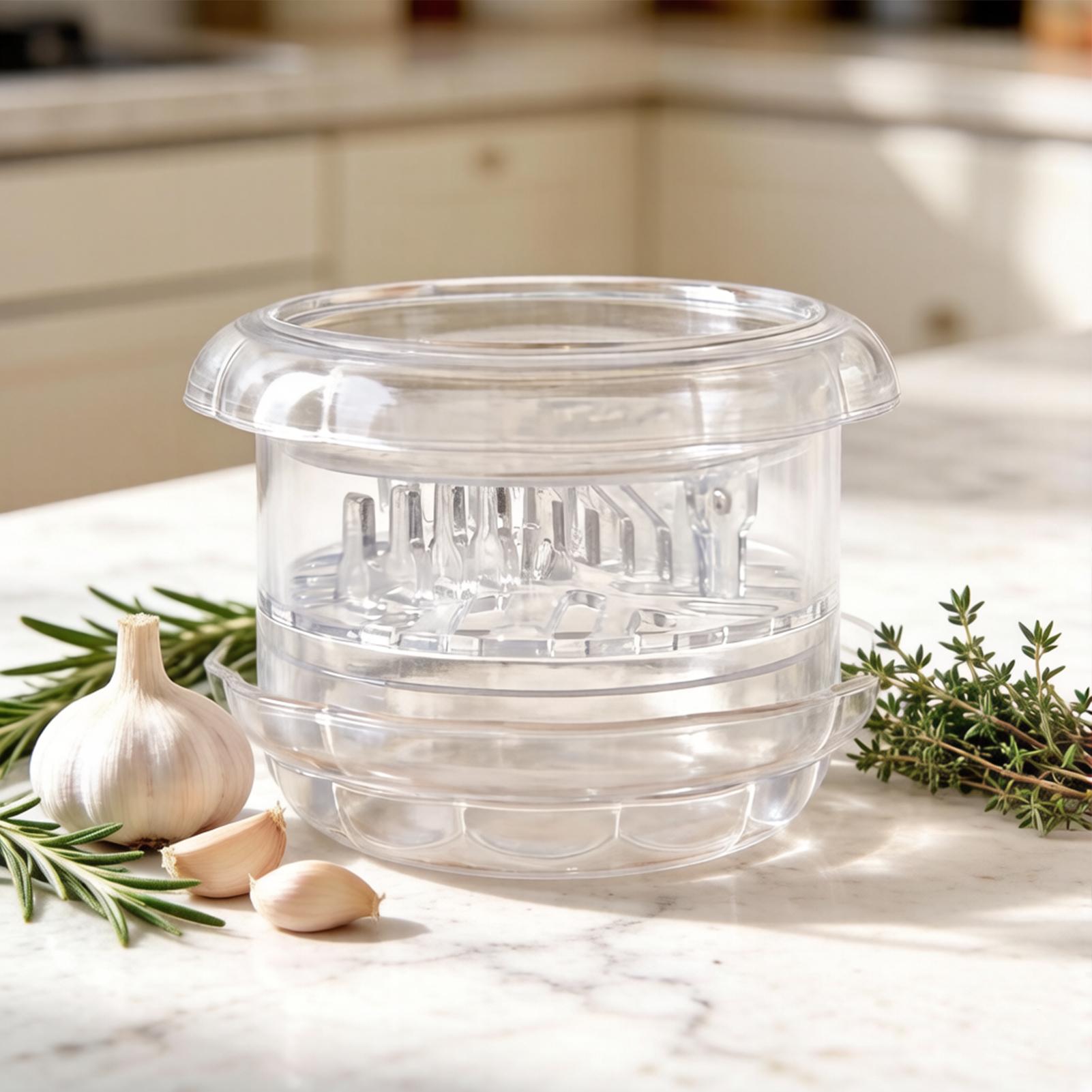 قطعة واحدة من مفرمة الثوم اليد - مراجعة Kitchen Gadgets Useful وسعره