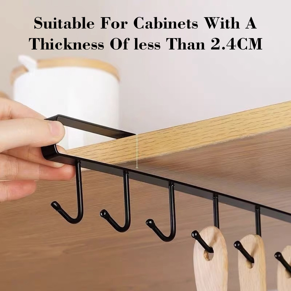 حامل أكواب معدني جديد يثبت تحت - مراجعة Kitchen Gadgets Cabinet وسعره