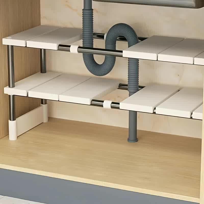 رف تخزين قابل للتعديل تحت الحو - مراجعة Kitchen Gadgets Cabinet وسعره