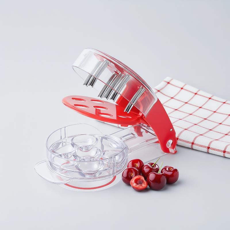 أداة إزالة نوى الكرز بـ 6 فتحا - مراجعة Cherry Pitter Tool وسعره