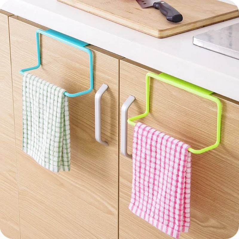 1 قطعة حامل معلق من البلاستيك  - مراجعة Kitchen Gadgets Cabinet وسعره