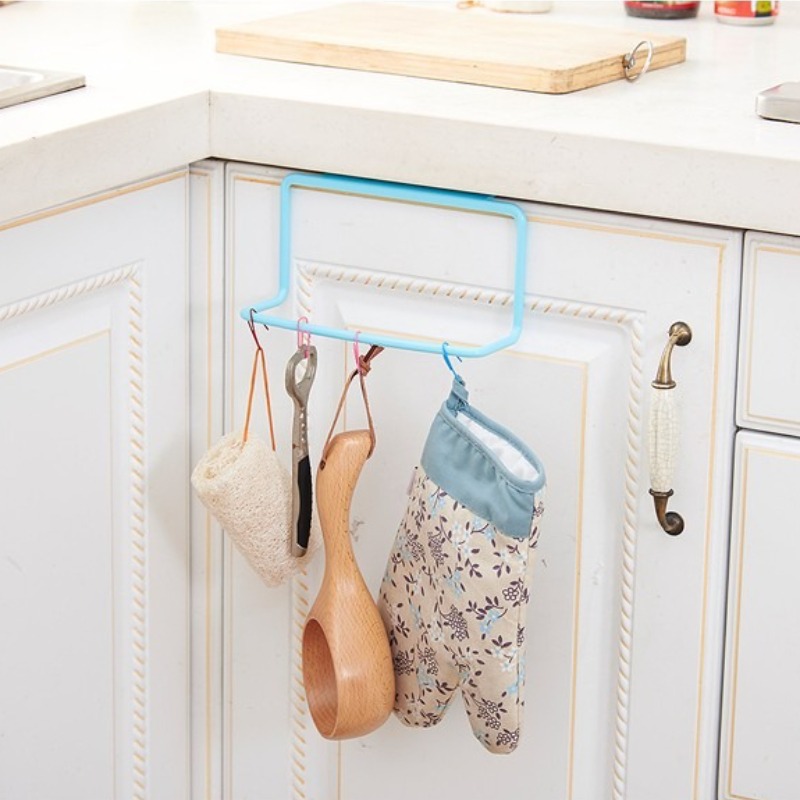 1 قطعة حامل معلق من البلاستيك  - مراجعة Kitchen Gadgets Cabinet وسعره
