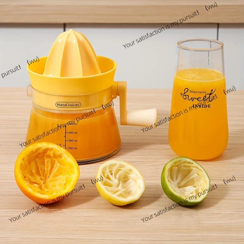 عصارة يدوية مع مقياس مدمج، عصا - مراجعة Kitchen Gadgets Built In وسعره