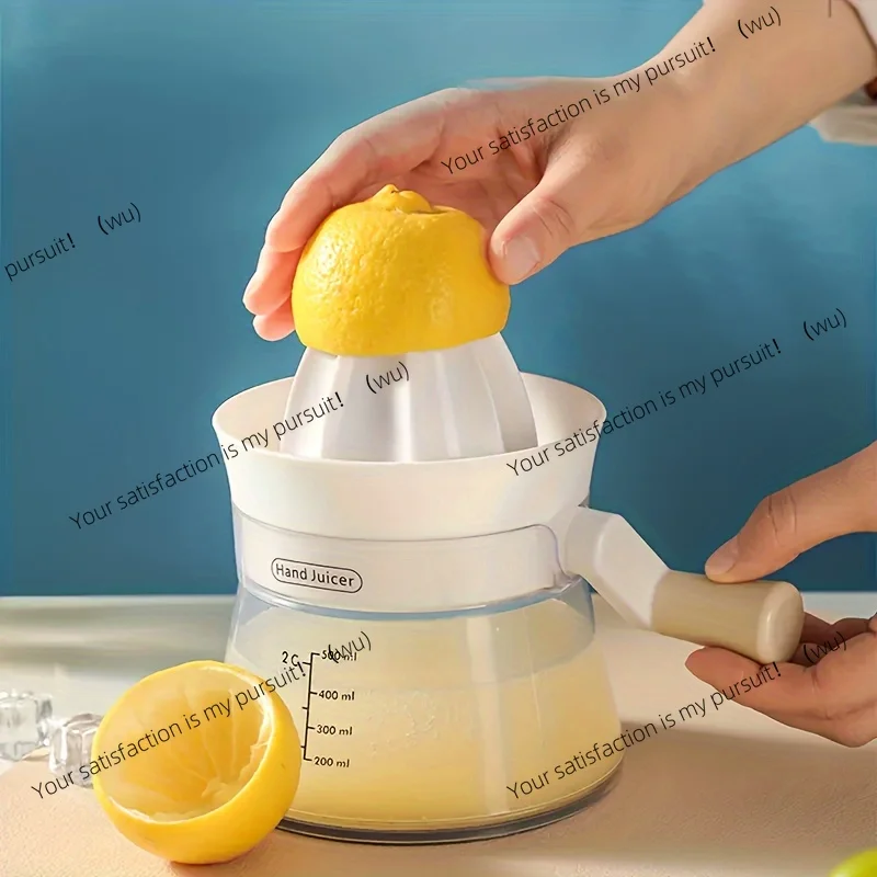 عصارة يدوية مع مقياس مدمج، عصا - مراجعة Kitchen Gadgets Built In وسعره