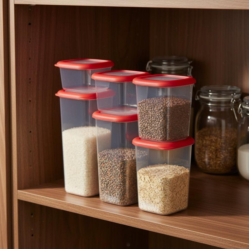 مجموعة من 6 حاويات تخزين طعام  - مراجعة Food Storage Containers وسعره