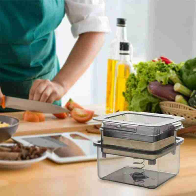 صندوق ضغط التوفو ثلاثي الطبقات - مراجعة Kitchen Gadgets Built In وسعره
