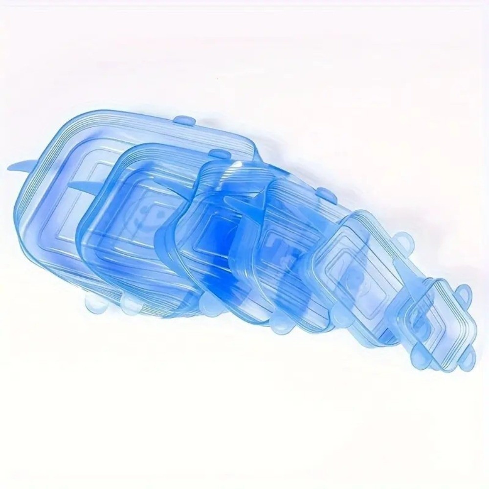 6 قطع أغطية سيليكون قابلة لإعا - مراجعة Kitchen Gadgets Useful وسعره