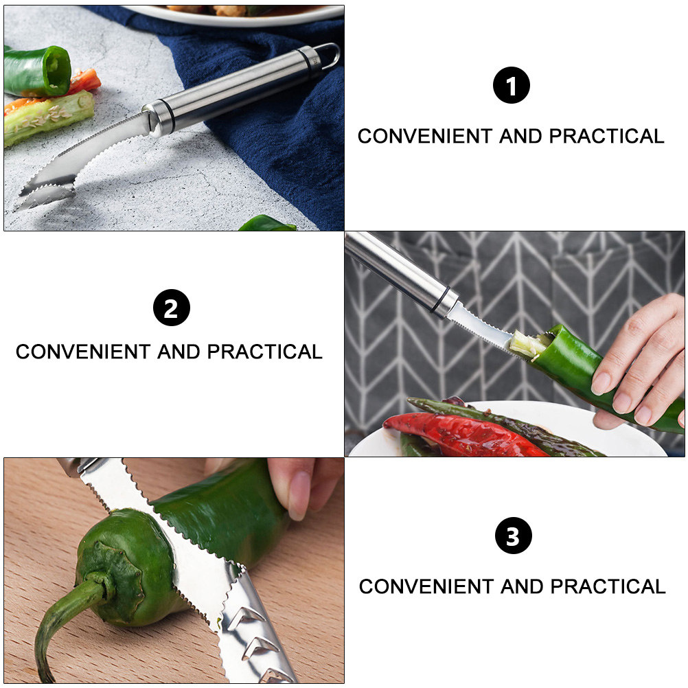 قطعتان من أداة إزالة بذور الفل - مراجعة Cherry Pitter Tool وسعره