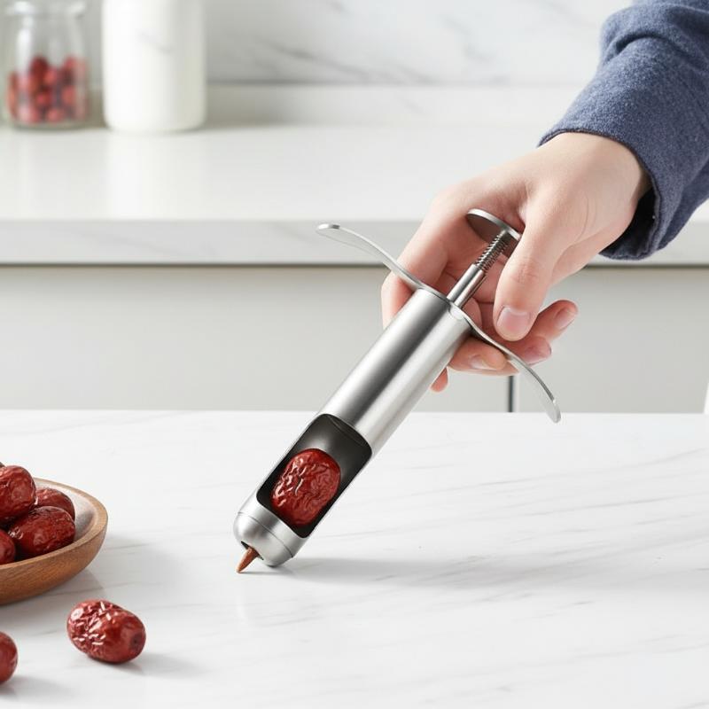 أداة إزالة بذور الكرز والزيتون - مراجعة Cherry Pitter Tool وسعره