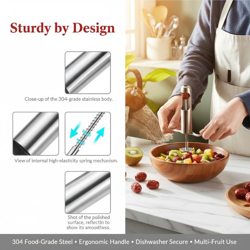 أداة إزالة بذور الكرز والزيتون - مراجعة Cherry Pitter Tool وسعره