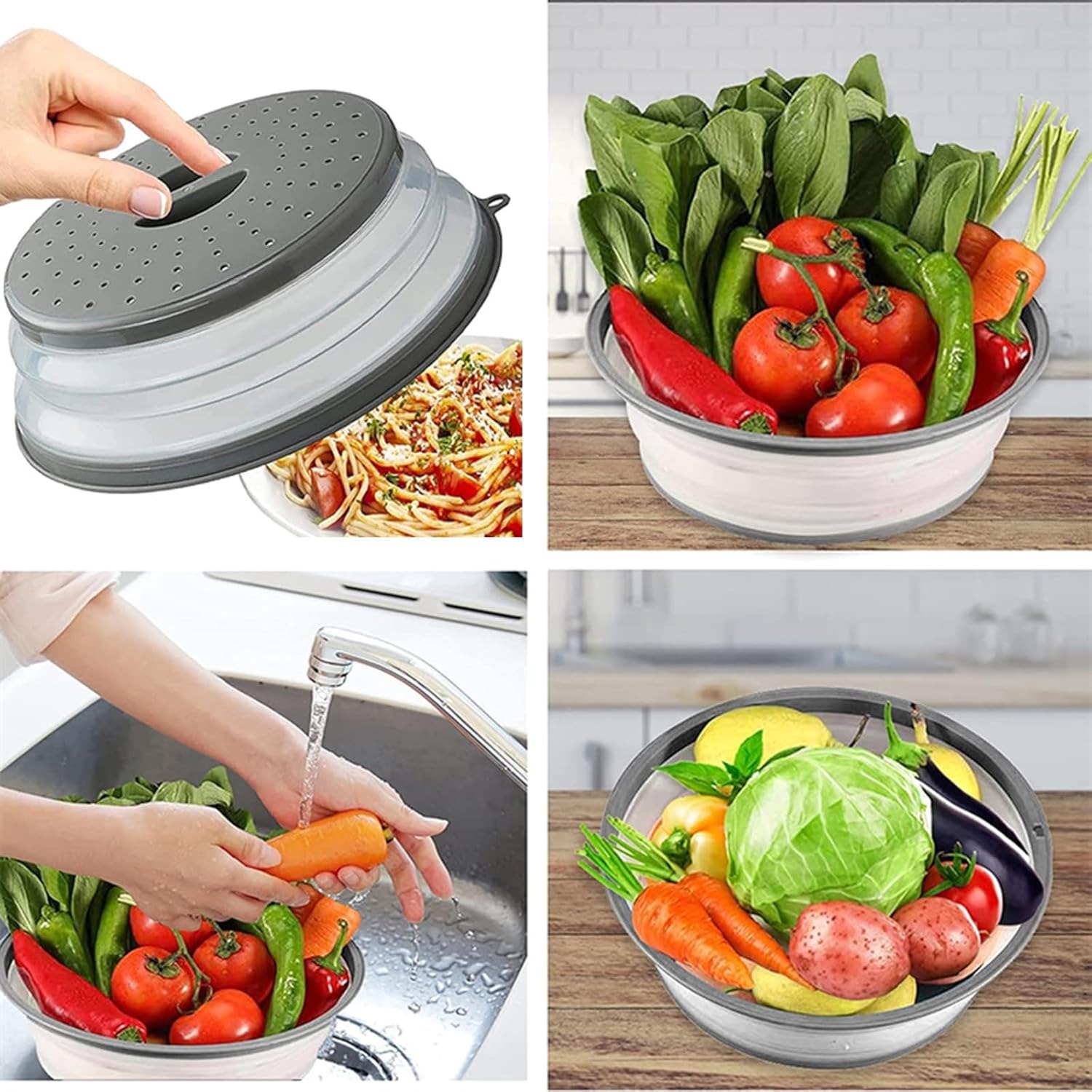 أغطية واقية من رذاذ الميكروويف - مراجعة Kitchen Gadgets Useful وسعره