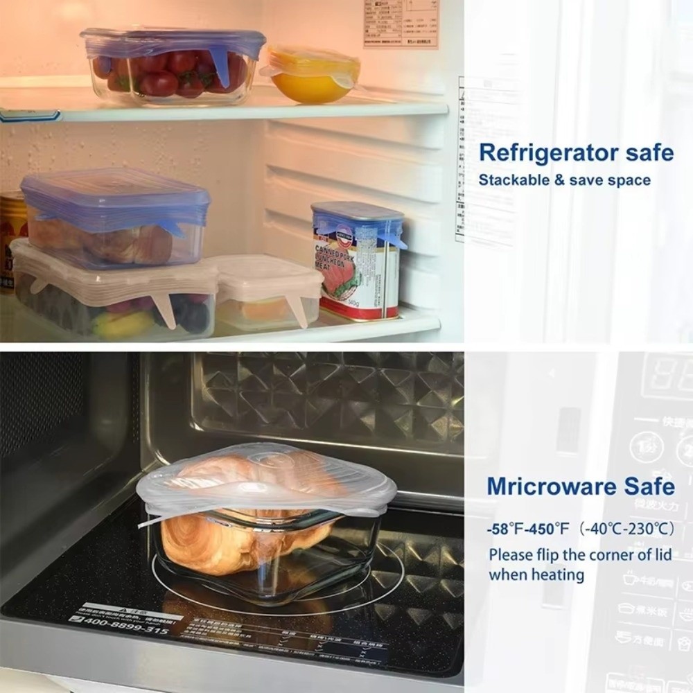 6 قطع جديدة من أغطية السيليكون - مراجعة Kitchen Gadgets Useful وسعره