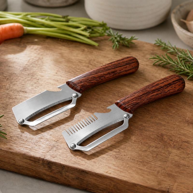 مقشرة خضروات متعددة الوظائف 2  - مراجعة Kitchen Gadgets Built In وسعره
