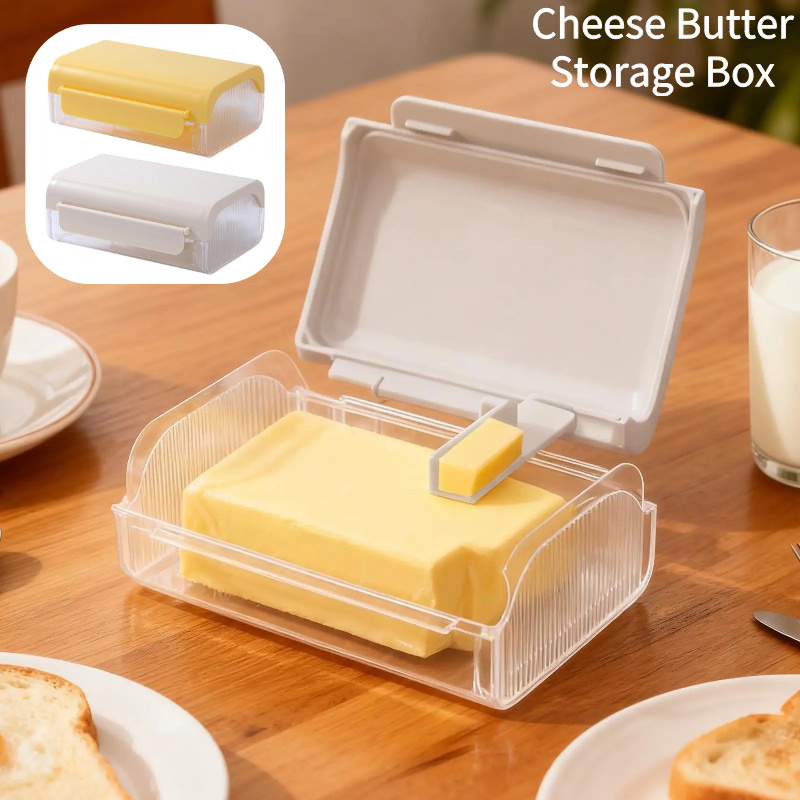 طبق زبدة محكم الغلق مع صندوق ت - مراجعة Kitchen Gadgets Built In وسعره
