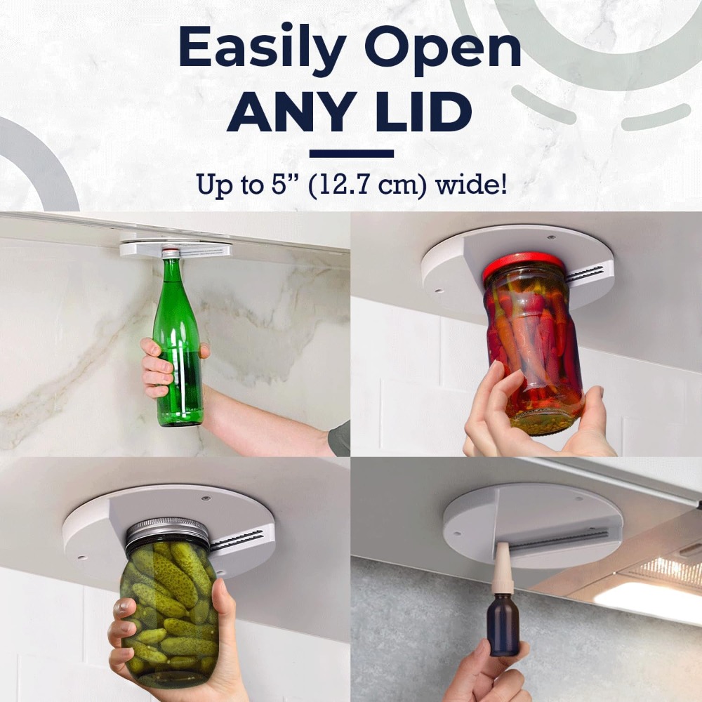 فتاحات برطمانات تحت الخزانة لل - مراجعة Kitchen Gadgets Cabinet وسعره