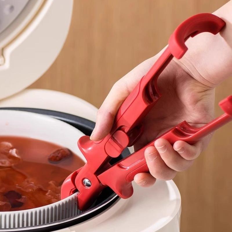 مكافحة تحرق كليب سيليكون المطب - مراجعة Kitchen Gadgets Holder وسعره