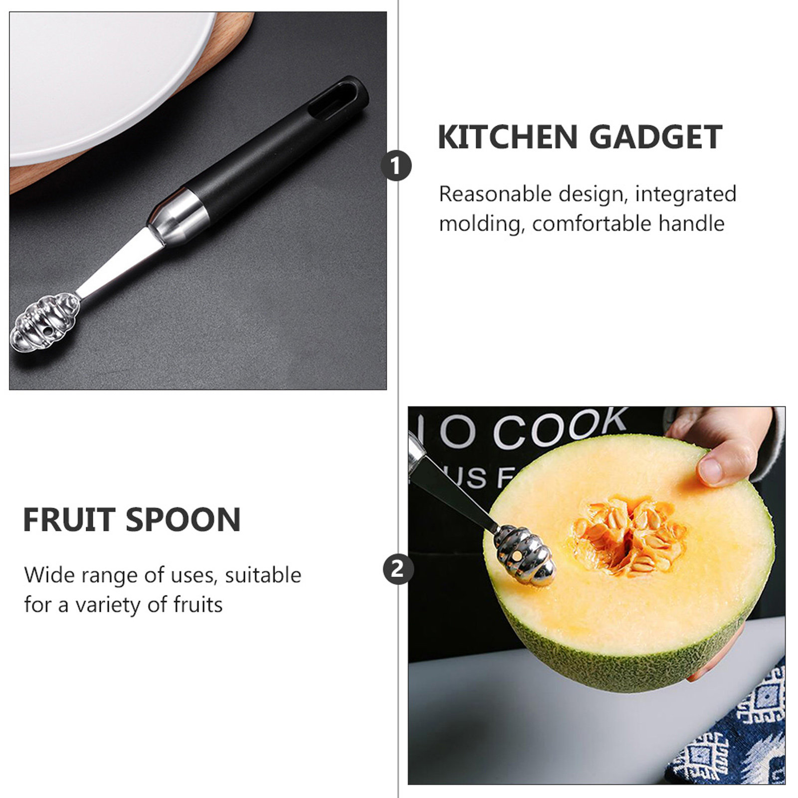 1 قطعة وعاء فاكهة من الفولاذ ا - مراجعة Kitchen Gadgets In وسعره