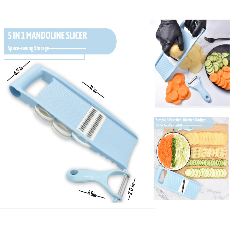 قطاعة خضروات متعددة الوظائف جد - مراجعة Kitchen Gadgets Useful وسعره